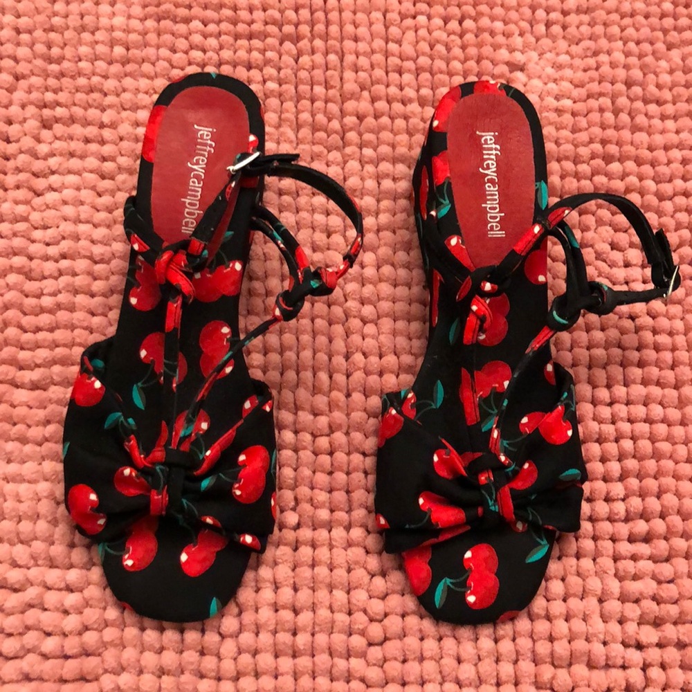 Jeffrey Campbell cherry sandals